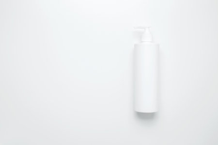 Cosmetic beauty products. Moisturizing cream bottles. Skin care and beauty conceptの写真素材