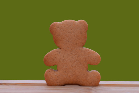 gingerbread bearの写真素材