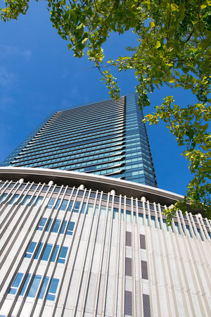 branch front buildingの写真素材