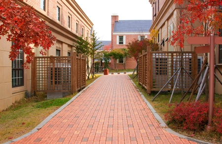 english village styleの写真素材