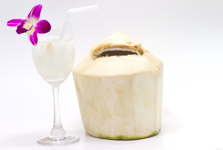 coconut juiceの写真素材