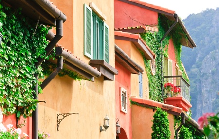 italian building styleのeditorial素材