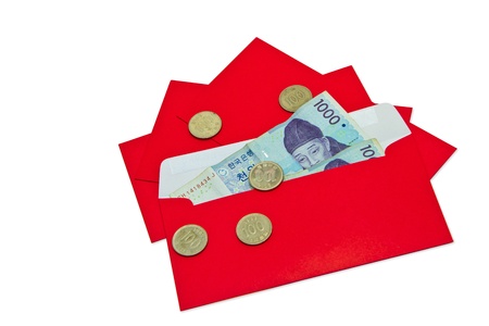 korean money and coins