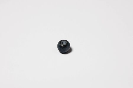 A blueberry isolatedの写真素材