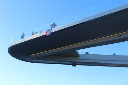 Bridge above Moscowのeditorial素材