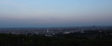 Vienna from aboveの写真素材