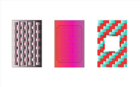 colorful minimalist modern book cover design