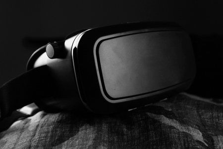 VR headsetの写真素材