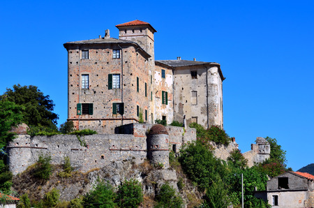 castelvecchio di rocca barbena, savona, italyのeditorial素材