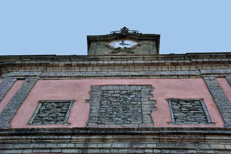 church of san Martino Erice Sicily Italyの写真素材