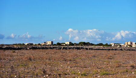 island of Favignana province of trapani Sicily Italyの写真素材
