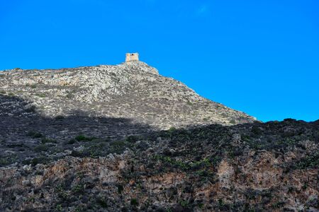 island of Favignana province of trapani Sicily Italyの写真素材