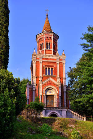 Gonzaga mausoleum nineteenth century Bellagio Italyのeditorial素材