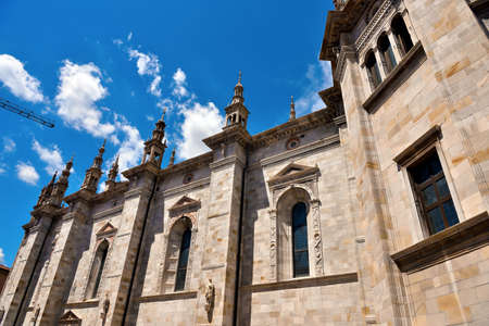 The cathedral of Santa Maria Assunta como Italyの写真素材