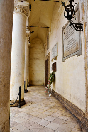 ancient city palace antonio salandra square 4 May 2018 NardÃ² Salento