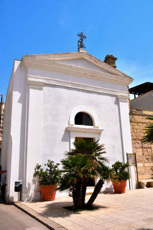 Madonna of Perpetual Help Porto Cesareo Salento Italyのeditorial素材