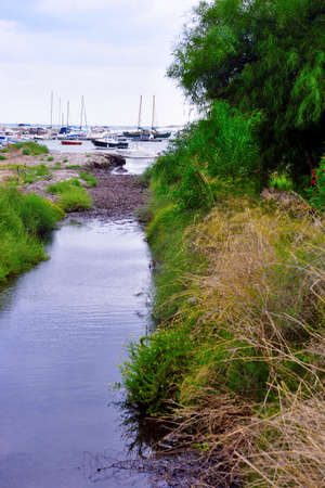 foreshortening in marzamemi Sicily Italy