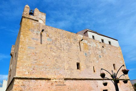 the sanctuary of San Vito lo Capo Sicily Italyの写真素材