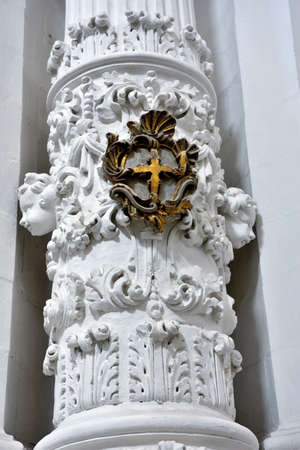 Church of Santa Teresa In Baroque style September 20 2018 Scicli Italyのeditorial素材