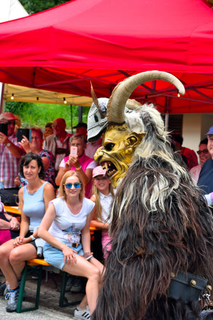 villnosser dorffest, Feast of the village bread in the oven- July 8 2018 St Peter Val di Funes Italy