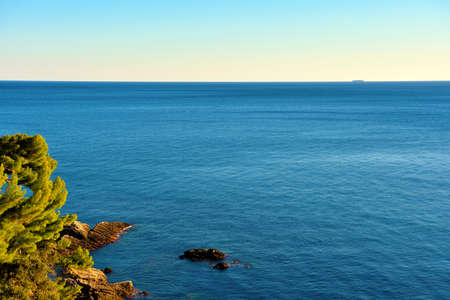 the Ligurian coast of the eastern riviera