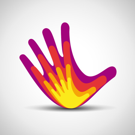 Vector sign familyのイラスト素材