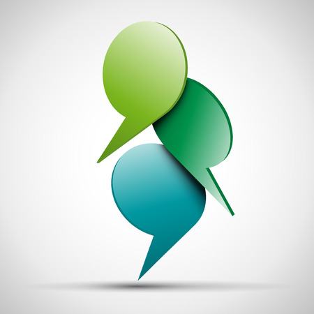 Vector sign and speech Coverのイラスト素材