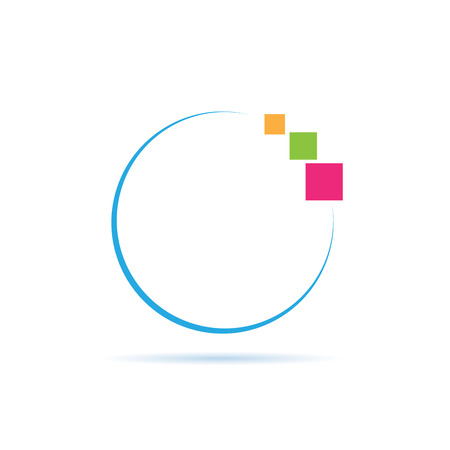 Vector sign Digital Worldのイラスト素材