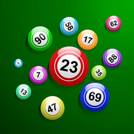 Vector bingo backgroundのイラスト素材