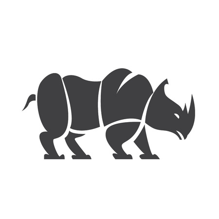 Vector  rhinocerosのイラスト素材