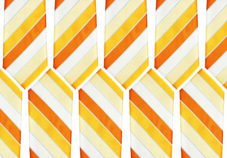 Many necktie arranged together as patterned background.