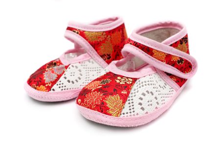 A pair of  shoes isolated on white .の写真素材