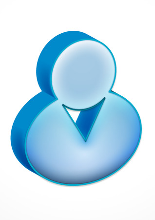 Icon the person of avatarsのイラスト素材