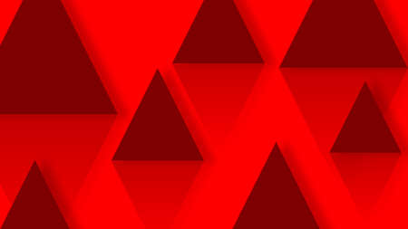 elegant abstract red background, with dark red triangle pattern. modern geometry backgroundの写真素材