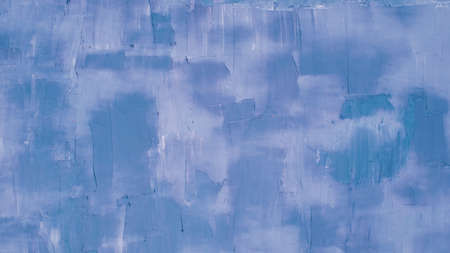 Blue paint on a plywood surface, as a background or backdrop. abstract.の写真素材