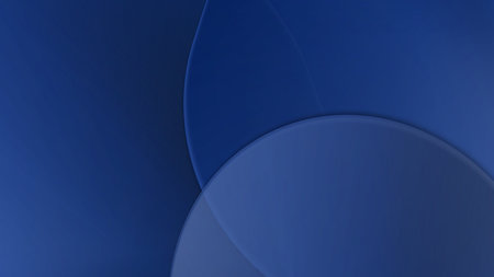 Dark blue modern background for design. geometric shapes. circles. gradients. Abstract.の写真素材