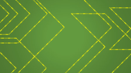 abstract geometric green modern decorative stylish banner backgroundの写真素材