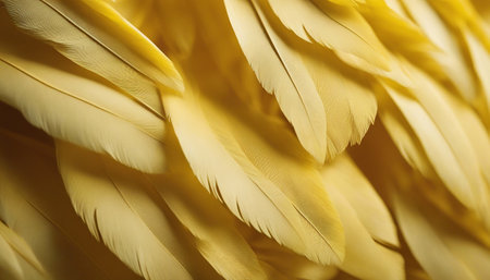 feathers of a bird as a background. macro, close-upの素材