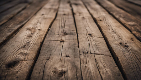 Wooden background. Old wooden planks. Vintage wood texture.の素材