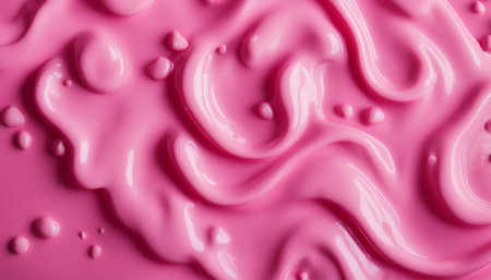pink paint splashing background, 3d rendering, close upの素材