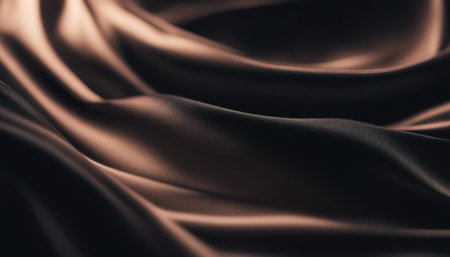 Smooth elegant brown silk or satin texture can use as abstract background. Luxurious background designの素材