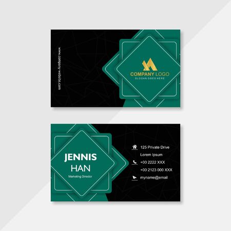 beautiful business cardのイラスト素材