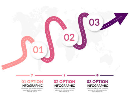 Business data visualization, info graphic templateのイラスト素材