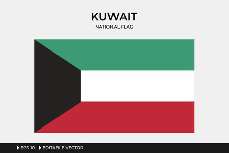 Illustration Flag of Jordanのイラスト素材