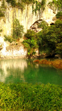 landscape in indonesia tours, river tops
