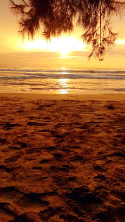 landscape in the mountains, in villages, in Indonesian mountainsの写真素材