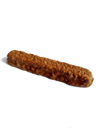 Healthy version of chocolate bars with peanuts.の写真素材