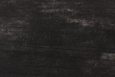 raw black background with abstract texture, black painted rectangleの写真素材