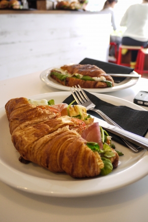 Delicious Crossaint の写真素材