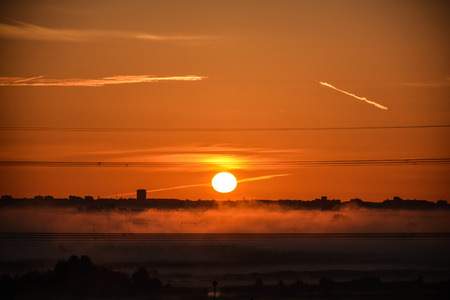 Early Morning Sunsetの写真素材